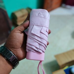 পকেট মিনি আমব্রেলা (প্রিমিয়াম বক্সসহ_সাদা)